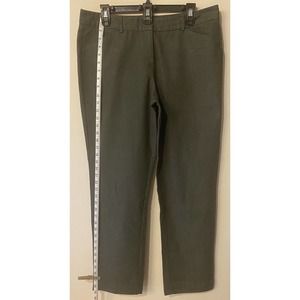 Women’s New Directions Size 12 Green Straight Leg Trouser Pants